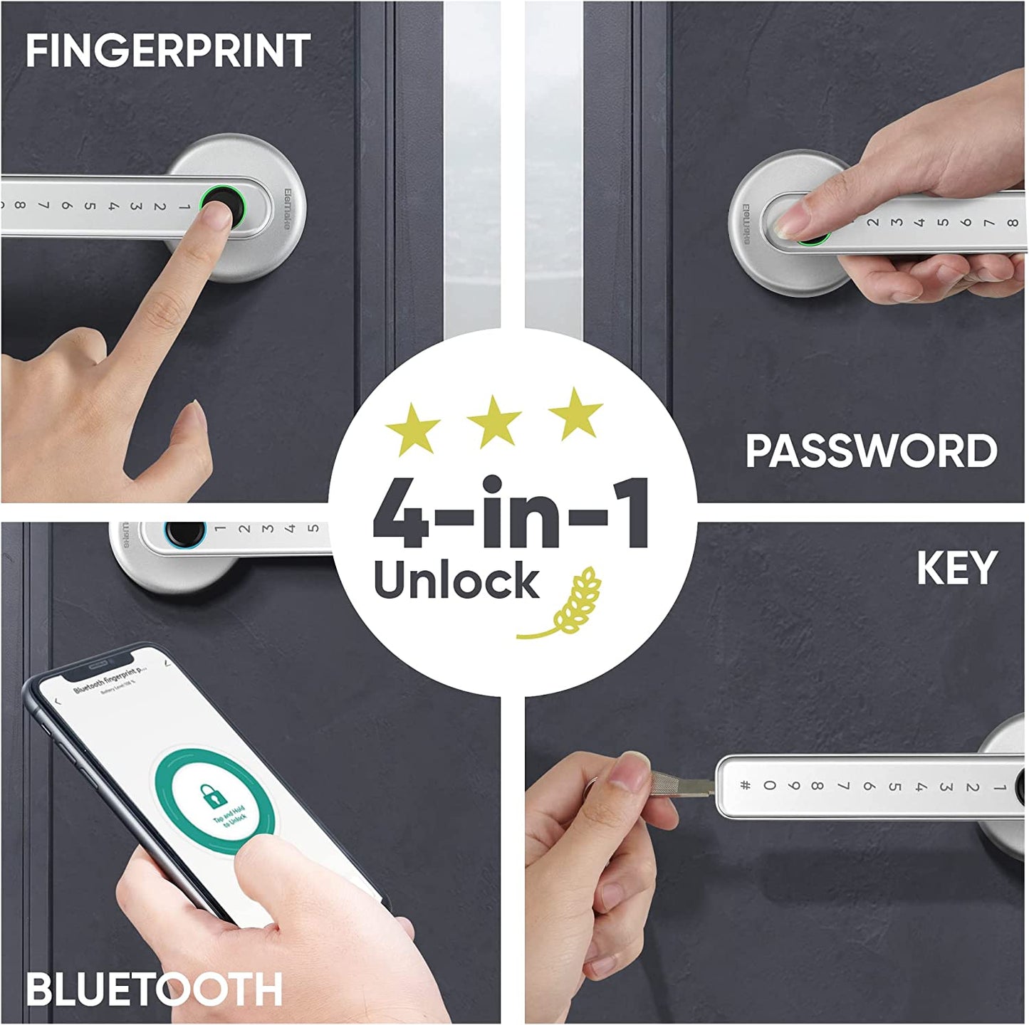 Knock Lock™ Fingerprint Doorlock